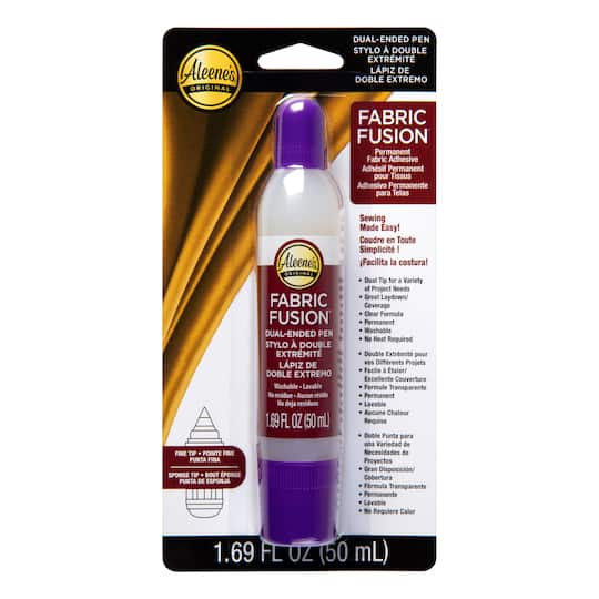 Aleene's® Original Fabric Fusion® Dual-Ended Permanent Fabric Adhesive Pen